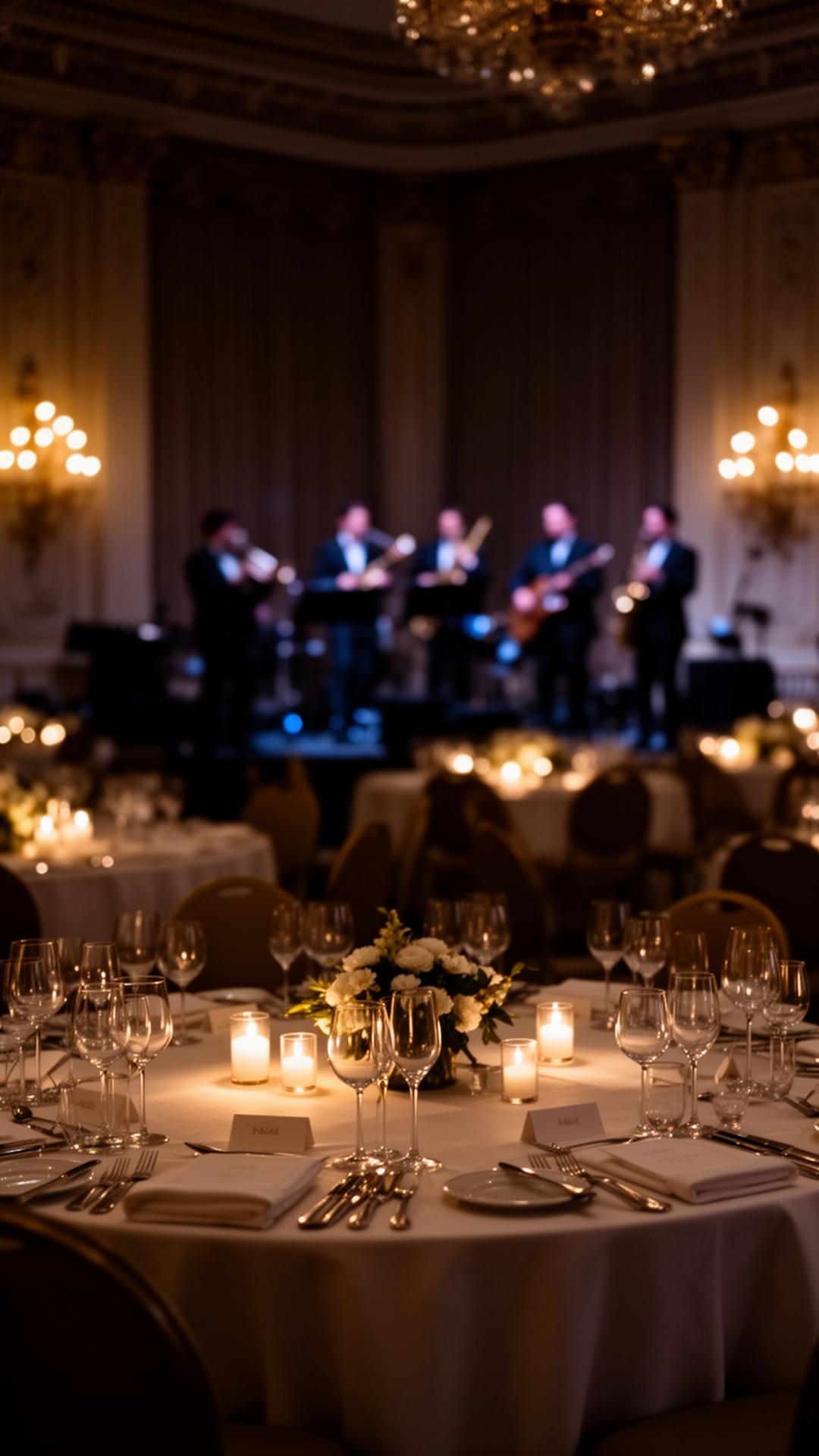 Jazz club ambiance